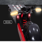 1200W 48V Electric Scooter – 13Ah Battery, Dual Disc Brake Suspension